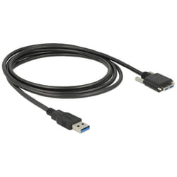 DeLOCK 83599 cavo USB USB 3.2 Gen 1 (3.1 Gen 1) 3 m USB A Micro-USB B Nero