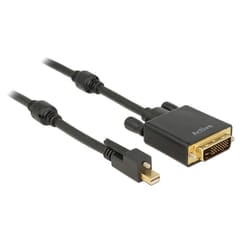 DeLOCK 83725 cavo e adattatore video 1 m Mini DisplayPort DVI-D Nero