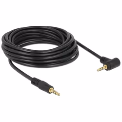 DeLOCK 5m 3.5mm M/M cavo audio Nero - Vista aggiuntiva 2