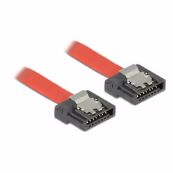 DeLOCK 0.3m SATA III, 0,3 m, SATA III, SATA 7-pin, SATA 7-pin, Maschio/Maschio, Rosso