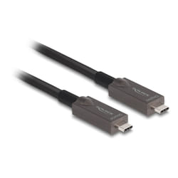 DeLOCK Cavo ottico attivo USB-C Video + Dati + PD da 15 m