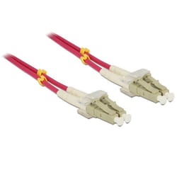 DeLOCK LC - LC, 2m cavo InfiniBand e in fibra ottica Viola