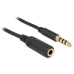DeLOCK 84716 cavo audio 0,5 m 3.5mm Nero