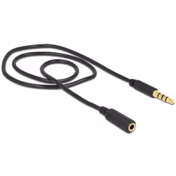 DeLOCK 84716 cavo audio 0,5 m 3.5mm Nero