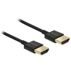 DeLOCK HDMI/HDMI, 1 m cavo HDMI HDMI tipo A (Standard) Nero
