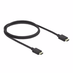 DeLOCK Cavo HDMI ad altissima velocità 48 Gbps 8Kbps 8K 60 Hz da 1 m