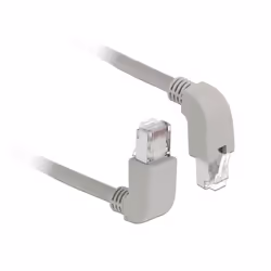 DeLOCK 85861, 0,5 m, Cat6, S/FTP (S-STP), RJ-45, RJ-45, Grigio