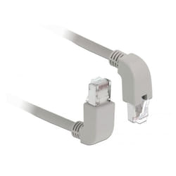 DeLOCK 85872 cavo di rete Grigio 2 m Cat6a S/FTP (S-STP)