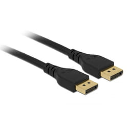 DeLOCK Cavo DisplayPort 8K 60 Hz 1 m certificato DP 8K privo di fermo