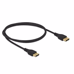 DeLOCK Cavo DisplayPort 8K 60 Hz 1 m certificato DP 8K privo di fermo