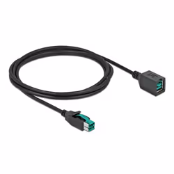 DeLOCK Cavo prolunga PoweredUSB 12 V 2 m