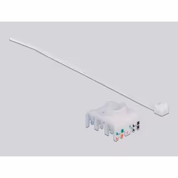 DeLOCK Adattatore per guida DIN con modulo Keystone RJ45 femmina Cat.6A LSA - Vista aggiuntiva 4