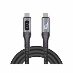 DeLOCK Cavo coassiale USB 40 Gbps per dati e ricarica rapida 1 m 8K 60 Hz USB PD 3.1 Extended Power Range 240 W - Vista aggiuntiva 3