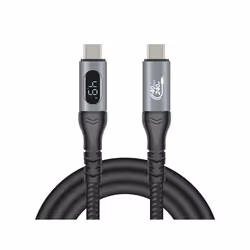 DeLOCK Cavo coassiale USB 40 Gbps per dati e ricarica rapida 1 m 8K 60 Hz USB PD 3.1 Extended Power Range 240 W - Vista aggiuntiva 4