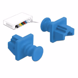DeLOCK 86509 copertura antipolvere per porta 10 pz RJ-45