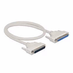 DeLOCK Cavo seriale D-Sub 37 maschio a femmina 0,5 m, Beige, 0,5 m, D-Sub 37 Pin, D-Sub 37 Pin, Maschio, Femmina