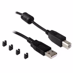 DeLOCK 87586 convertitore/ripetitore/isolatore seriale Nero