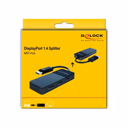 DeLOCK 87737 ripartitore video DisplayPort 3x DisplayPort - Vista aggiuntiva 5