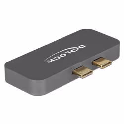 DeLOCK mini Dockingstation für macbook mit 5K Cablato Thunderbolt 3 Grigio