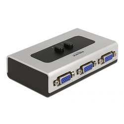 DeLOCK Switch VGA manuale bidirezionale a 2 porte