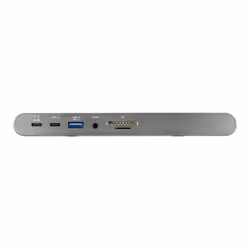 DeLOCK USB Type-C DP 1.4 Docking Station Display triplo 4K - HDMI / DisplayPort / USB / LAN / SD / PD 3.0 - Vista aggiuntiva 4