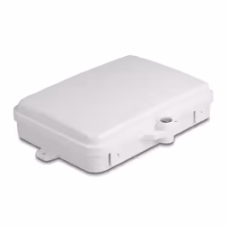 DeLOCK Scatola di distribuzione in fibra ottica per interni ed esterni IP65 impermeabile bloccabile a chiave 6 porte bianco