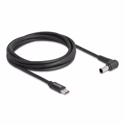 DeLOCK Câble de chargement de laptop USB Type-C mâle à Sony 6,0 x 4,3 mm mâle, 1,5 m, USB C, 6 x 4.3 mm, 20 V