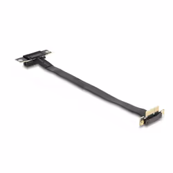 DeLOCK Scheda Riser PCI Express x1 maschio angolare a 90° per slot x1 angolare a 90° con cavo da 30 cm