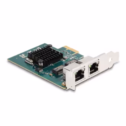 DeLOCK Scheda PCI Express x1 per 2 x RJ45 Gigabit LAN