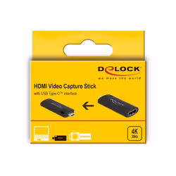 DeLOCK Chiavetta di acquisizione video HDMI USB Type-C