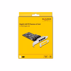 DeLOCK Scheda PCI Express x4 per 4 x RJ45 Gigabit LAN - Vista aggiuntiva 5