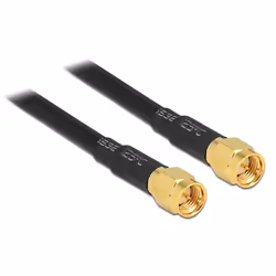 DeLOCK 88891, 5 m, LMR195, LMR195, LMR195, Nero