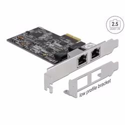 DeLOCK Scheda PCI Express x2 per 2 x 2,5 Gigabit LAN - Vista aggiuntiva 4