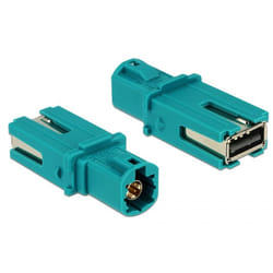 DeLOCK 89896 adattatore per inversione del genere dei cavi HSD USB 2.0 Type-A Blu