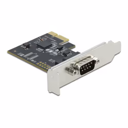DeLOCK Scheda PCI Expressa x1 per 1 x Seriale RS-232, PCIe, RS-232, PCIe 2.0, RS-232, 256 B, 5, 6, 7, 8