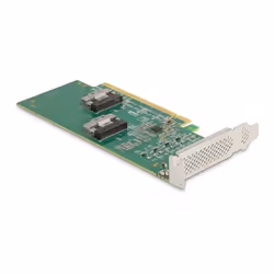 DeLOCK Scheda PCI Express 4.0 x16 a 4 x SFF-8639 NVMe - Biforcazione - Fattore di forma a basso profilo - Vista aggiuntiva 4