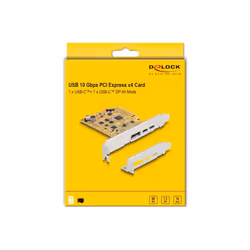 DeLOCK Scheda PCI Express x4 per 1 x USB Type-C femmina esterno + 1 x USB Type-C 10 Gbps femmina (DP Alt Mode) esterno - Vista aggiuntiva 5