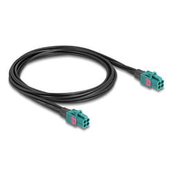 DeLOCK Cavo Mini FAKRA Z femmina quadruplo per Mini FAKRA Z femmina quadruplo