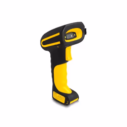 DeLOCK Scanner industriale di codici a barre 1D e 2D per 433 MHz o Bluetooth con stazione di ricarica induttiva, Lettore di c ...