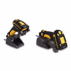 DeLOCK Scanner industriale di codici a barre 1D e 2D per 433 MHz o Bluetooth con stazione di ricarica induttiva