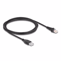 DeLOCK Câble de scanneur de code-barres RJ50 vers USB 2.0 Type-A, 2 m - Vista aggiuntiva 2
