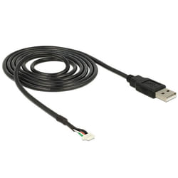 DeLOCK USB 2.0 A M / 5 pin V5 1.5m cavo per fotocamera 1,5 m Nero