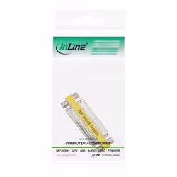 InLine Adattatore Sub-D 25pin femmina / femmina, Mini-Gender-Changer