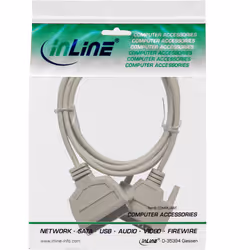 InLine Cavo parallelo, Sub-D 25pin M a Centronics 36pin M, Bi-Direzionale, 2m