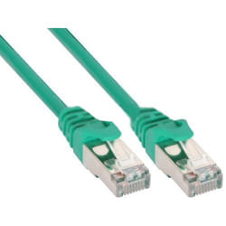 InLine 30m S-FTP Cat5e cavo di rete Verde