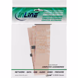 InLine Cavo SCSI U320 piatto, 68pin, per 2 periferiche, con terminatore 0,78m