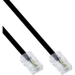 InLine Cavo ISDN, RJ45 8P/4C maschio/maschio, configurazione a 4pin 1:1, 10m