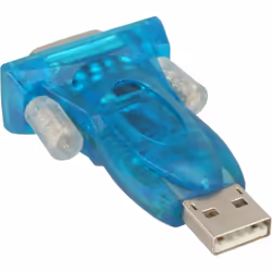InLine 4043718053391 adattatore per inversione del genere dei cavi USB 1.1 VGA Blu