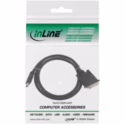 InLine Cavo HDMI a DVI 18+1, nero, maschio/maschio, 1m
