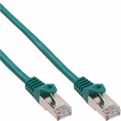 InLine 4043718072378, 0,25 m, Cat5e, SF/UTP (S-FTP), RJ-45, RJ-45, Verde